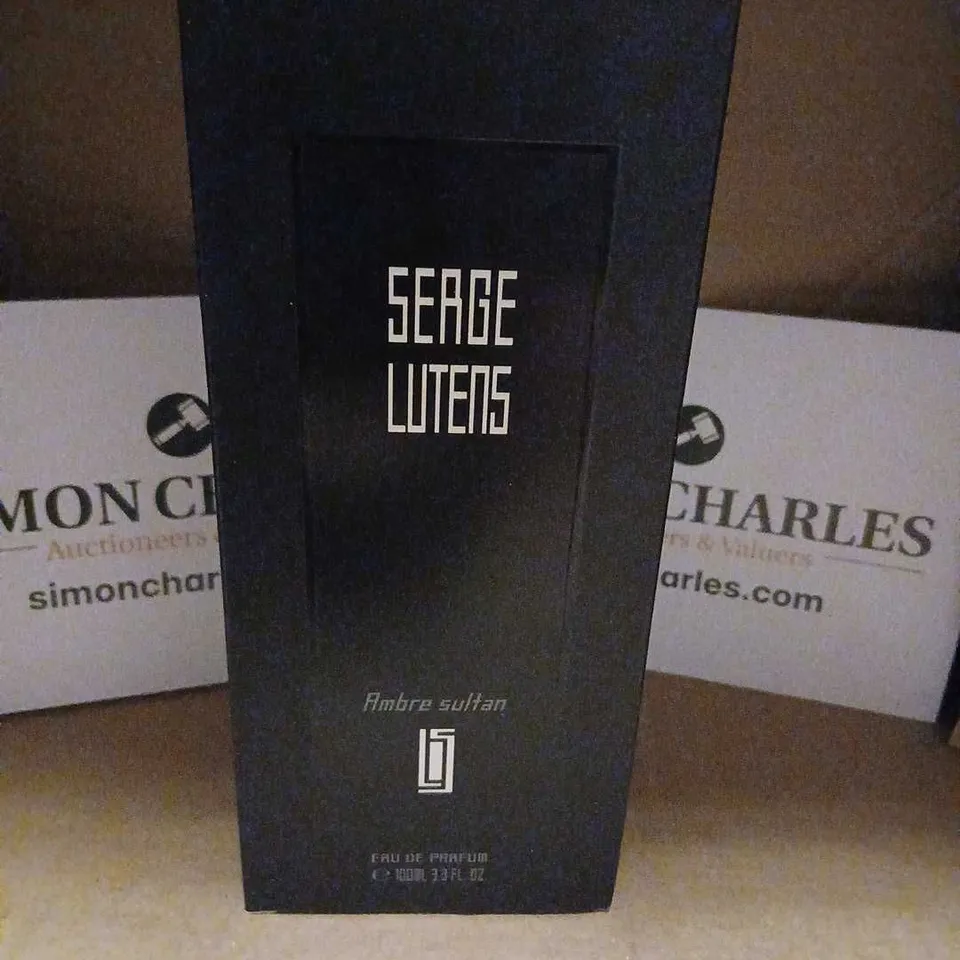 BOXED SERGE LUTENS AMBRE SULTAN EAU DE PARFUM 100ML