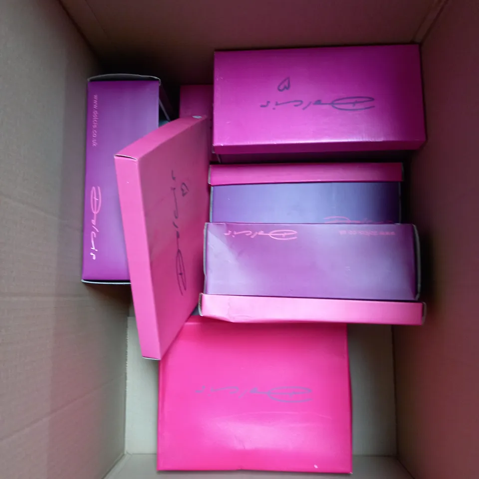 BOX OF 10 PAIRS OF ASSORTED SHOES IN VARIOUS STYLES, COLOURS AND SIZES