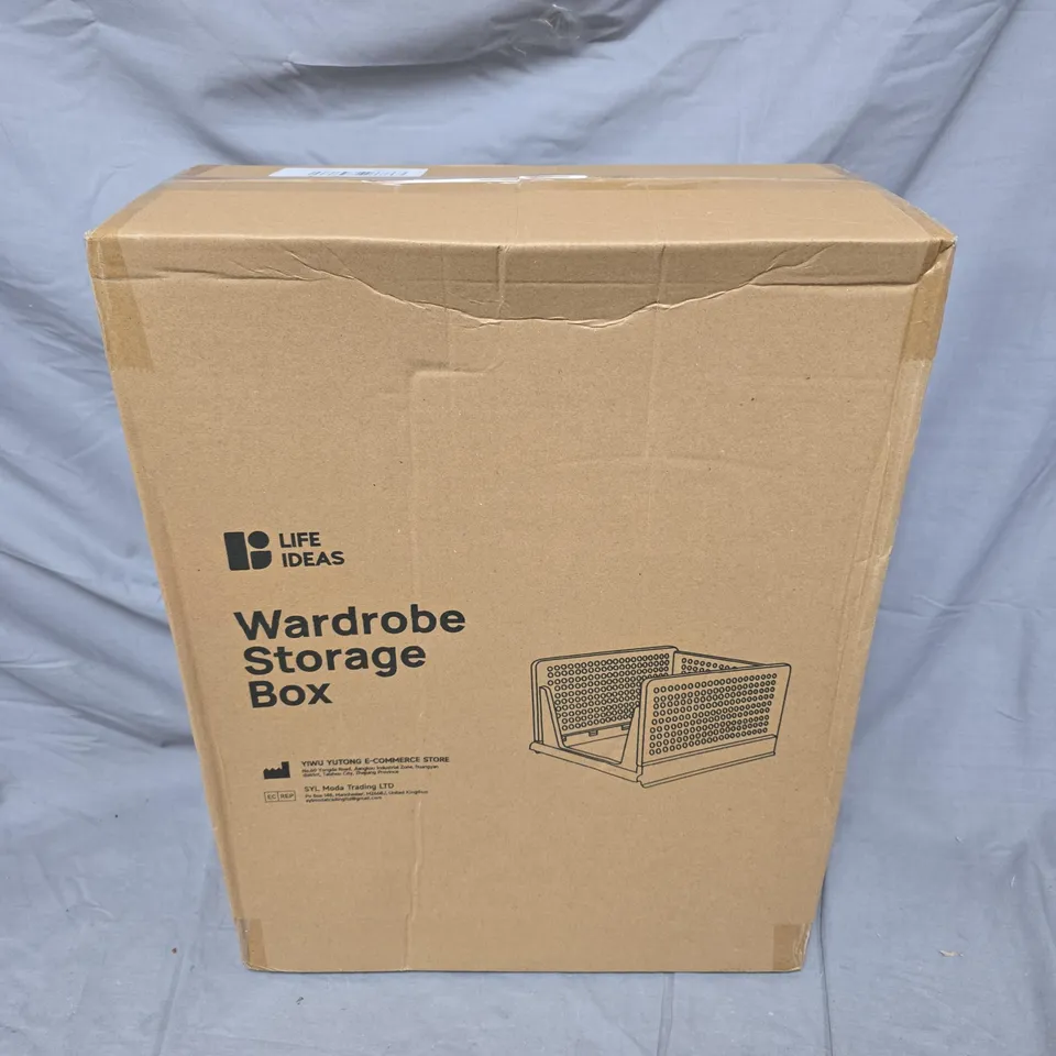 LIFE IDEAS WARDROBE STORAGE BOX 