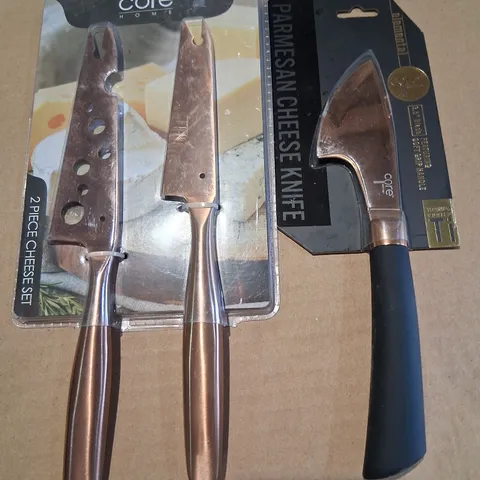 APPROXIMATELY 20 ASSORTED CORE KITCHEN UTENSILS TO INCLUDE; ELEMENTAL PARMESAN 