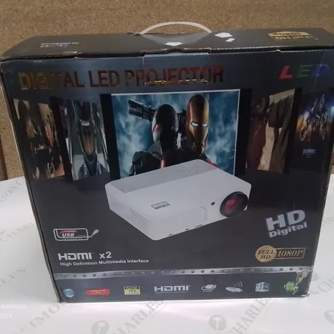 BOXED DIGITAL HDMI 1080P LED PROJECTOR 