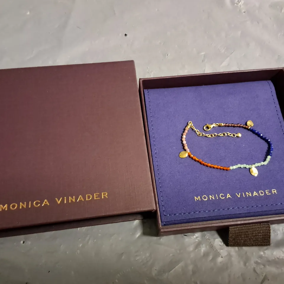 MONICA VINADERLEAF THEMED BRACELET