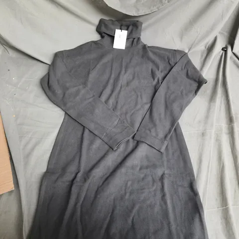 RIVER ISLAND STUDIOS GREY RELAXED KNIT DRESS – UK SIZE S
