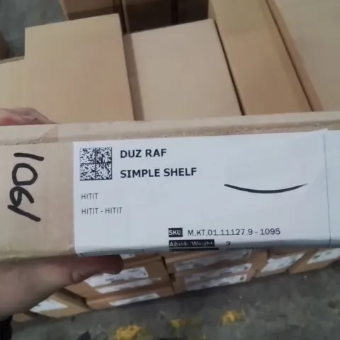 BOXED SIMPLE SHELF - HITIT