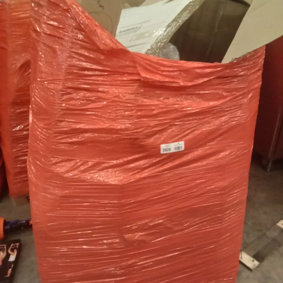 PALLET OF ASSORTED ITEMS INCLUDING FORGING MOUNT TV WALL MOUNT, SUPERFIT CIRCLE, ROLLER BLINDS, LARGE PLAYPEN, ELECTRIC FOAM DART TOY GUN