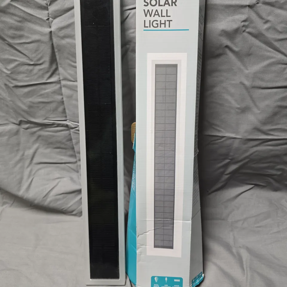 BOXED SOLAR CENTRE HALO RECTANGLE WALL LIGHT 