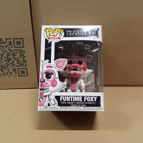 BOXED FUNKO POP FNAF 228 FUNTIME FOXY 