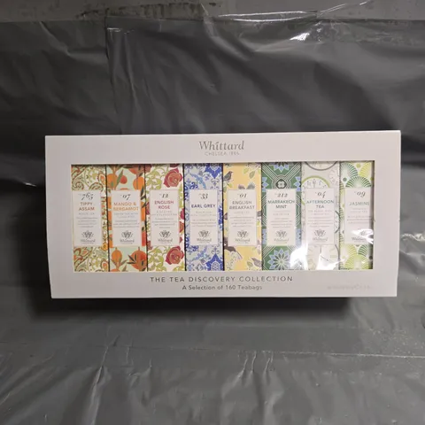 BOXED WHITTARD THE TEA DISCOVERY COLLECTION 8X50G