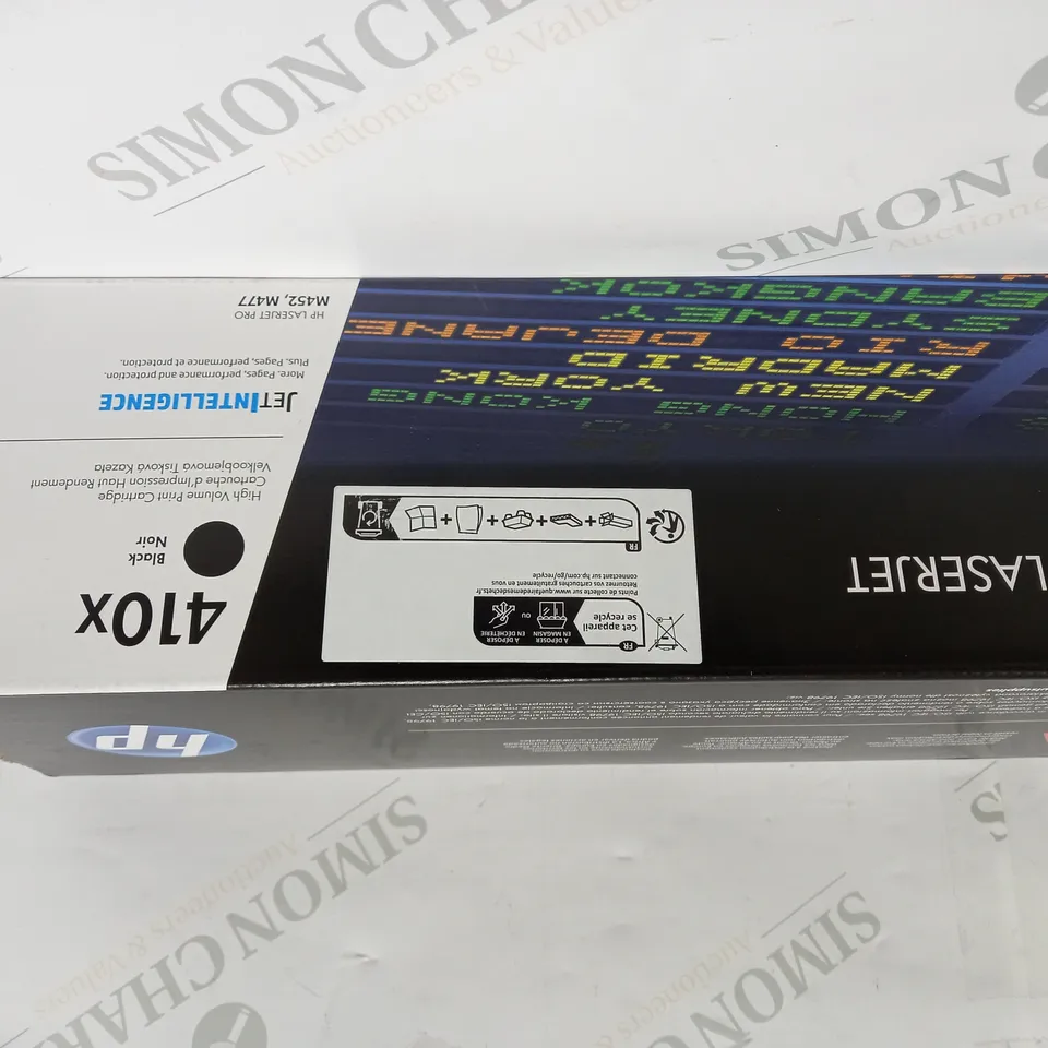 HP 410X HIGH YIELD BLACK LASERJET TONER CARTRIDGE CF410X