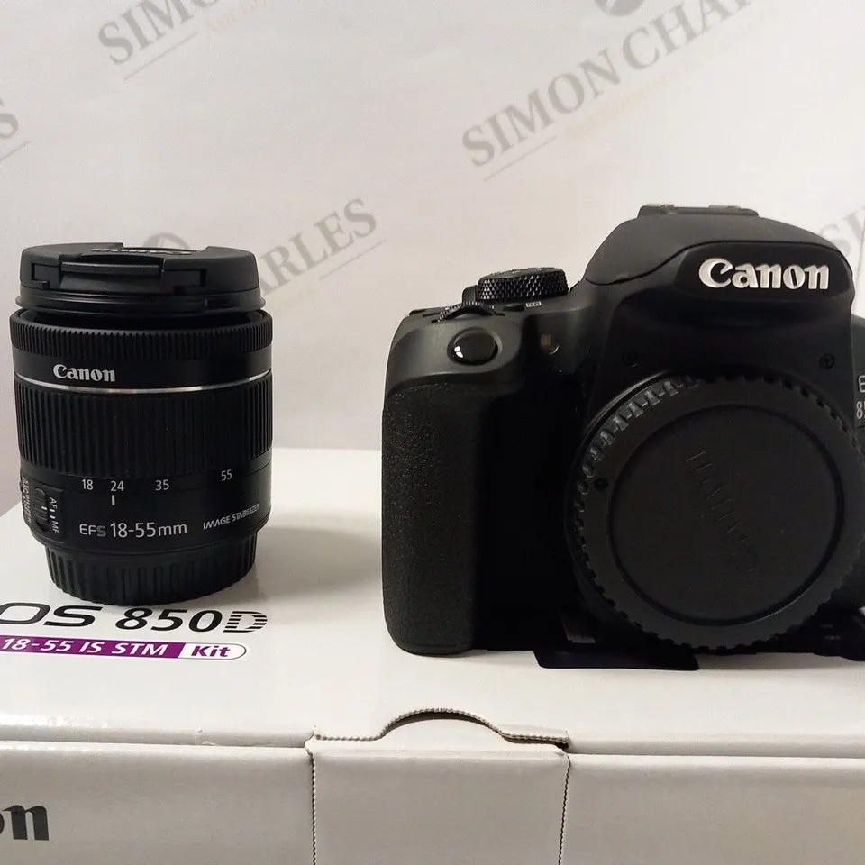 BOXED CANON EOS 850D EF-S 18-55 IS STM KIT 