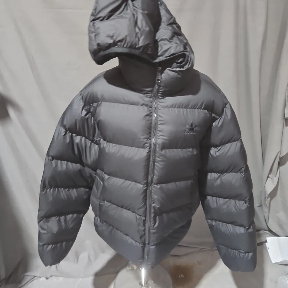 ADIDAS COMMERCIAL PUFF IN BLACK - UK SMALL