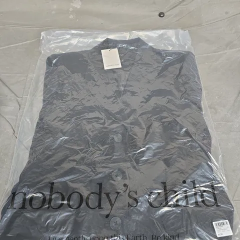 NOBODY'S CHILD CINCHED CREPE BLAZER – UK 12