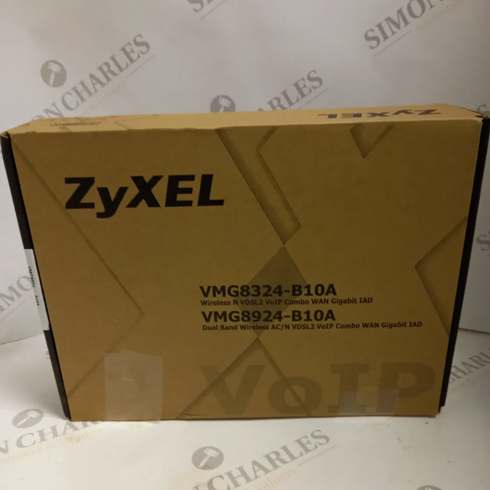 BOXED ZYXEL WIRELESS ROUTER SET