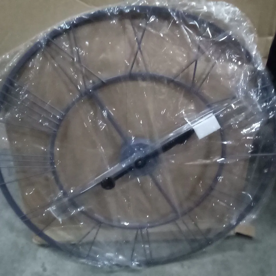 BOXED DAEMON METAL WALL CLOCK