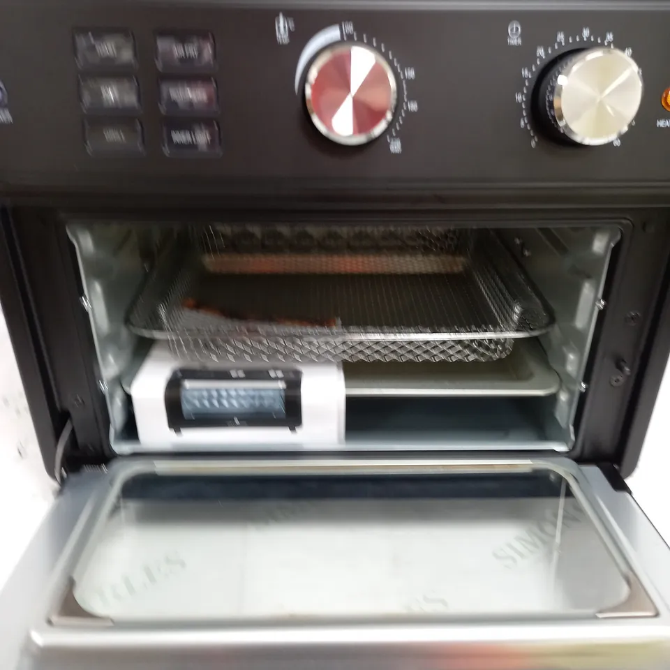 COOK'S ESSENTIAL 21-LITRE AIRFRYER OVEN IN BLACK