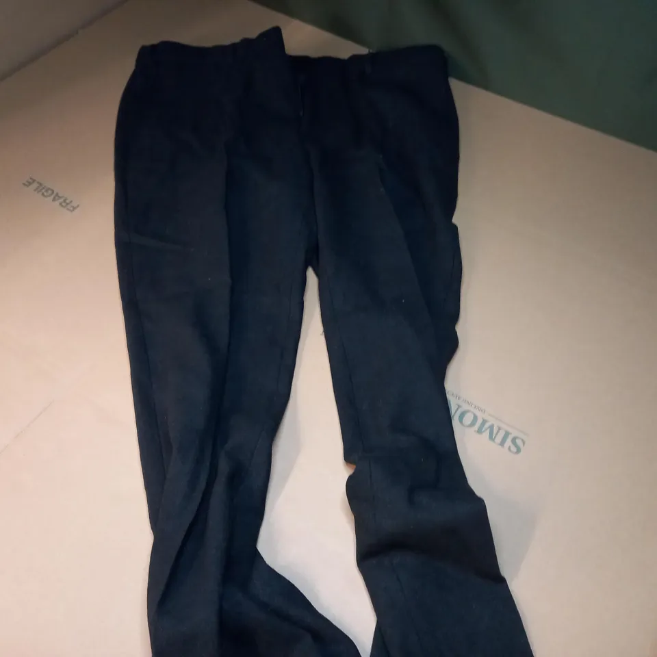 LONDON MOSS DARK GREY TROUSERS - SIZE 36R