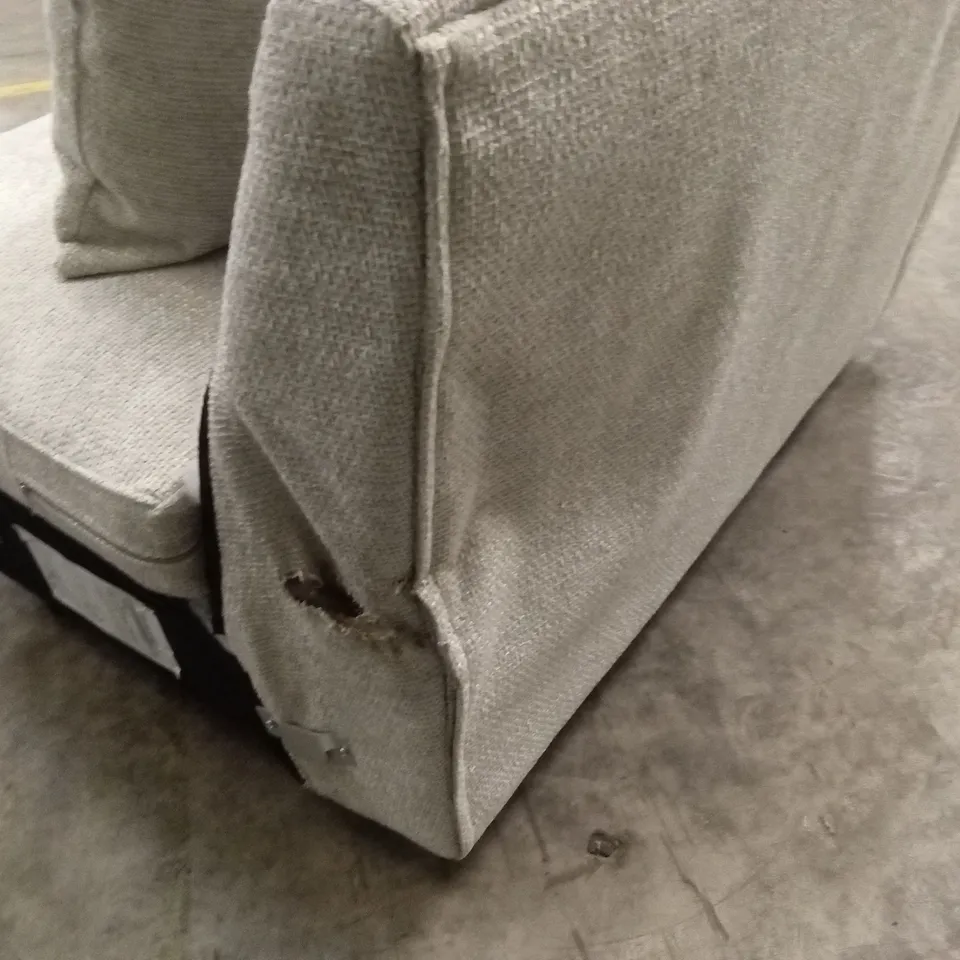 DURY CHUNKY WEAVE 4 SEATER SCATTERBACK SOFA - NATURAL RRP £699