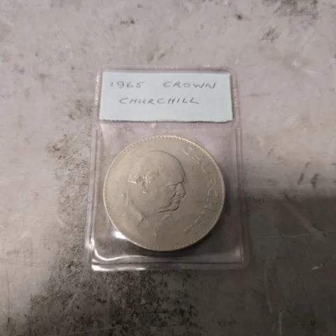 1965 BRITISH WINSTON CHURCHILL COIN ELIZABETH II