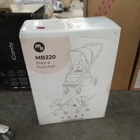 BOXED MYBABIIE MB220 PRAM