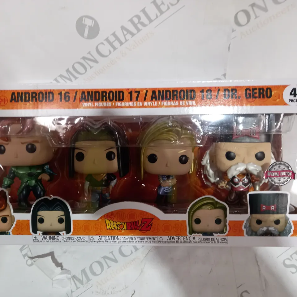 DRAGON BALL Z - FUNK POP - ANDROID 16,17,18 DR. GERO