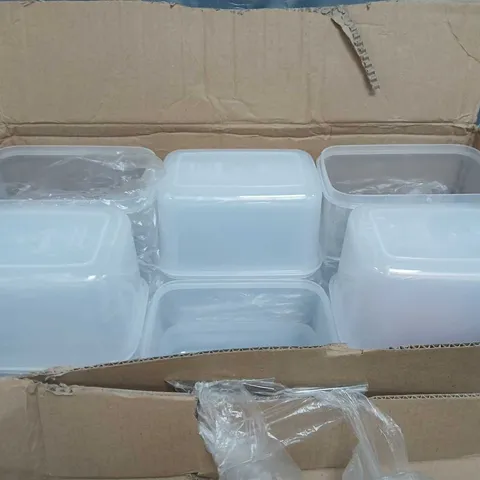 APPROXIMATELY 15 SMALL FOOD STORAGE CONTAINERS WITH LIDS