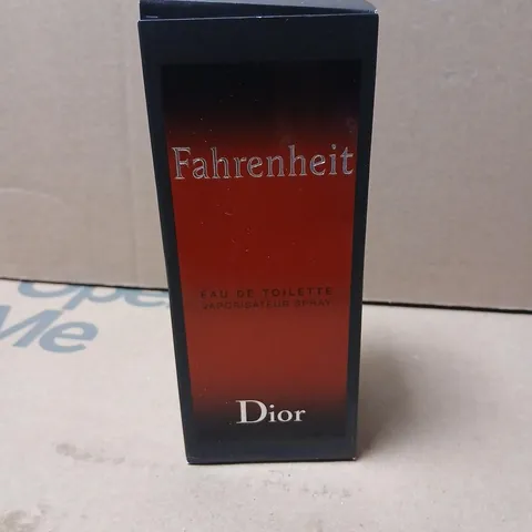 BOXED DIOR FAHRENHEIT EAU DE TOILETTE 100ML 