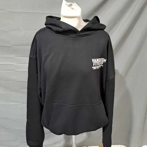 VANQUISH BLACK TSP UNCONQUERABLE STRENGTH OVERSIZED PULL OVER HOODIE - XL