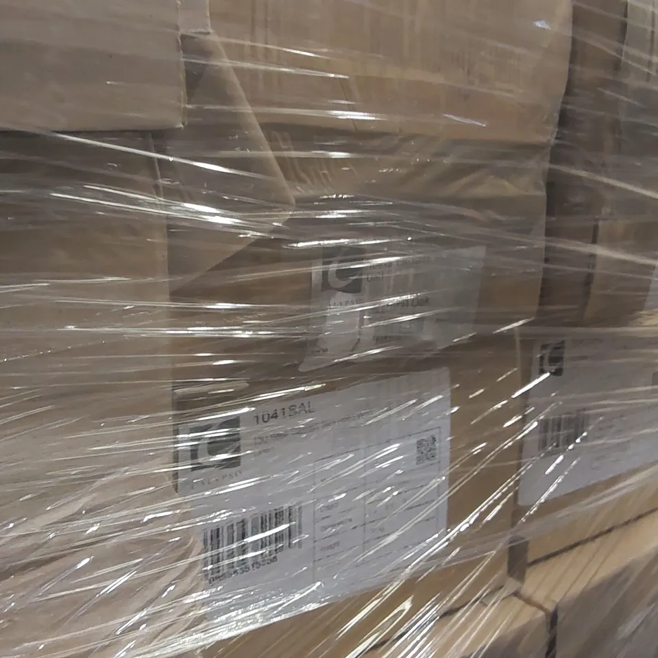 PALLET CONTAINING A LARGE QUANTITY OF BRAND NEW ASSORTED BATHROOM FURNITURE ITEMS INCLUDING: CALYPSO BASE CARCASSES