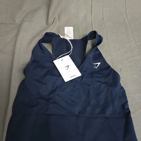 GYMSHARK EVERYDAY SEAMLESS CROP TANK - SIZE S