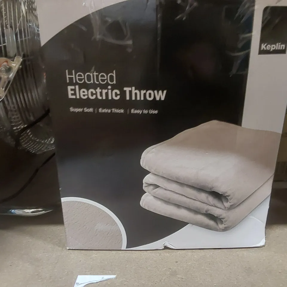 KEPLIN HEATED ELECTRIC THROW 