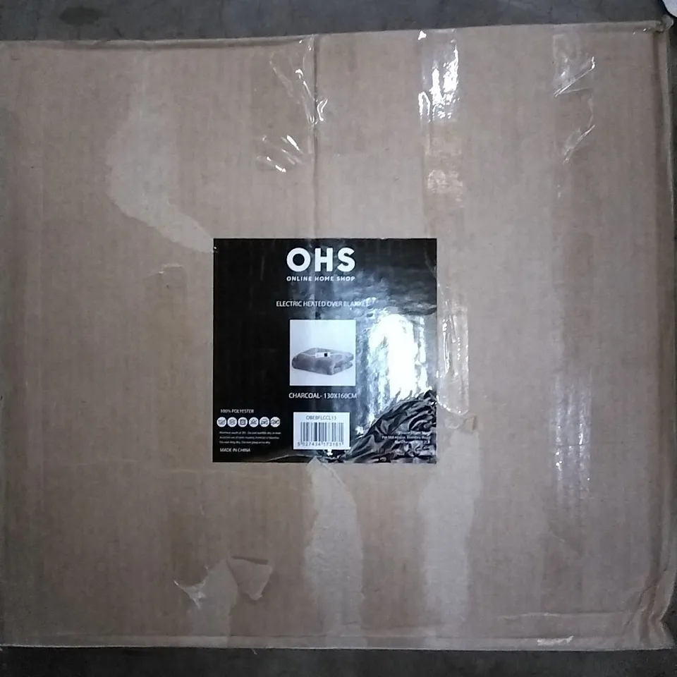 BOXED OHS ELECTRIC HEATED OVER BLANKET - 1 BOX 