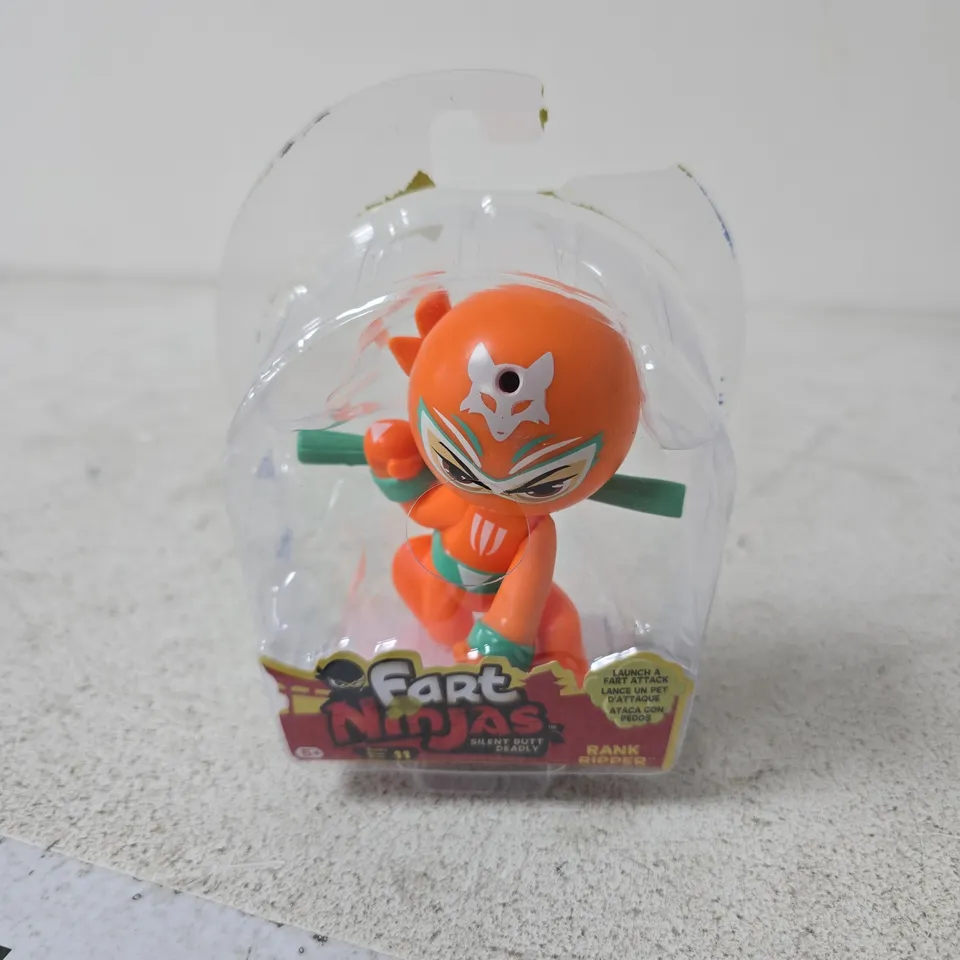 FART NINJAS ORANGE NINJA ACTION FIGURE 
