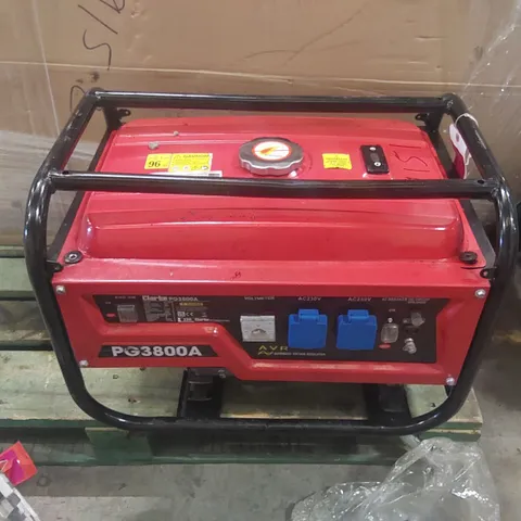 CLARKE PG3800A 3KVA 230V PETROL GENERATOR