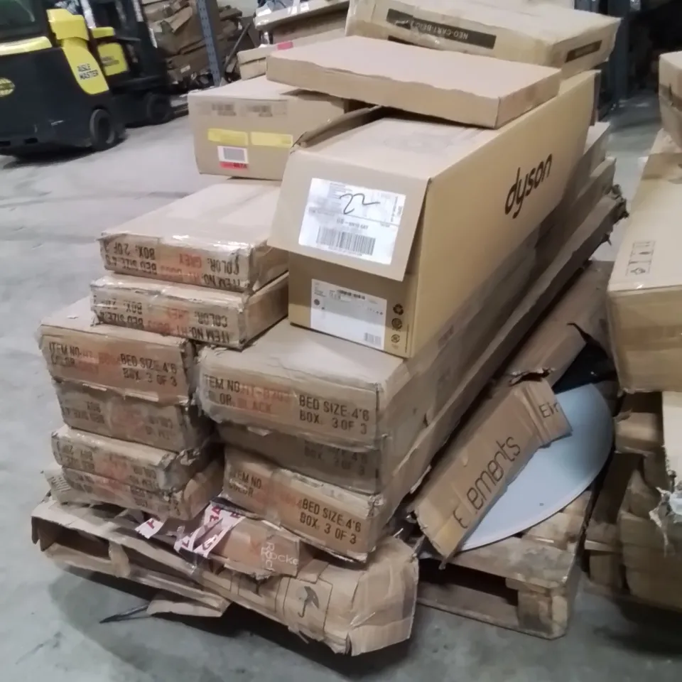 PALLET OF INCOMPLETE BEDS SETS 