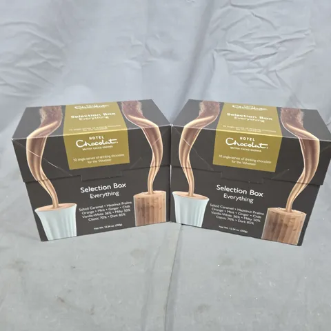 2 HOTEL CHOCOLAT SELECTION EVERYTHING BOXES
