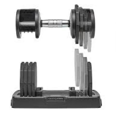 BOXED HALF HUMAN 10KG ADJUSTABLE DUMBBELL