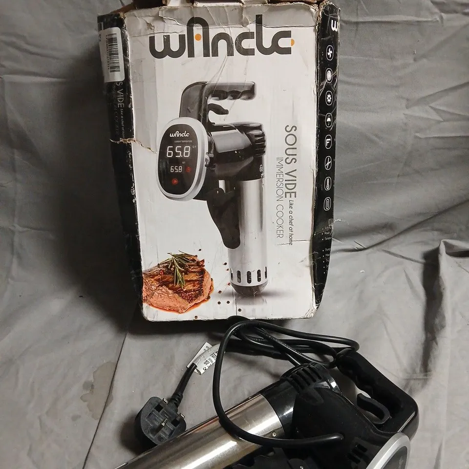 WANCLE SOUS VIDE IMMERSION COOKER 