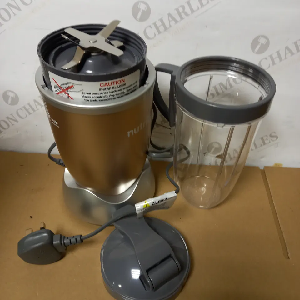 NUTRIBULLET NBLP9 900W BLENDER CHAMPAGNE MULTI-FUNCTION COLD BEVERAGE SMOOTHIE MAKER