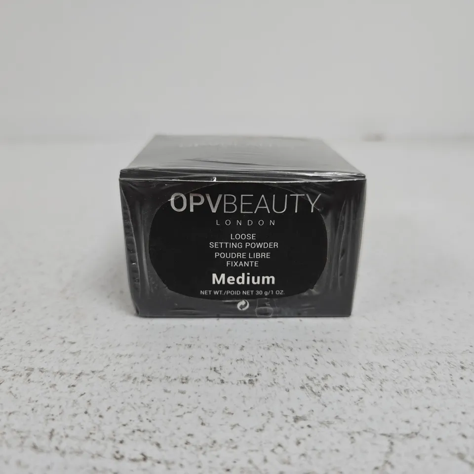 BOXED AND SEALED OPVBEAUTY LONDON LOOSE SETTING POWDER MEDIUM (30G)