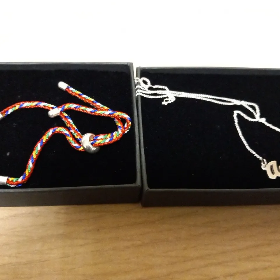 6 ITEMS OF ASSORTED THE LOVE SILVER COLLECTION JEWELLERY
