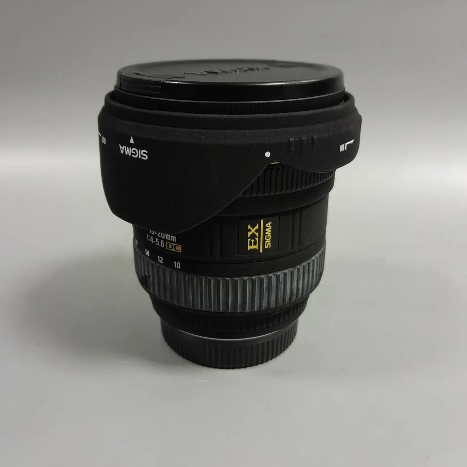 SIGMA 10-20MM 1:4-5.6 DC LENS