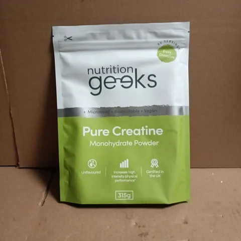 NUTRITION GEEKS PURE CREATINE 315G