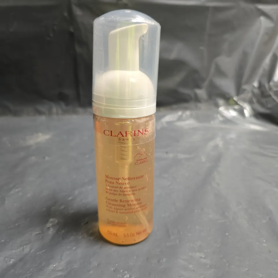 CLARINS PARIS GENTLE RENOVATING CLEANSING MOUSSE – 50 ML