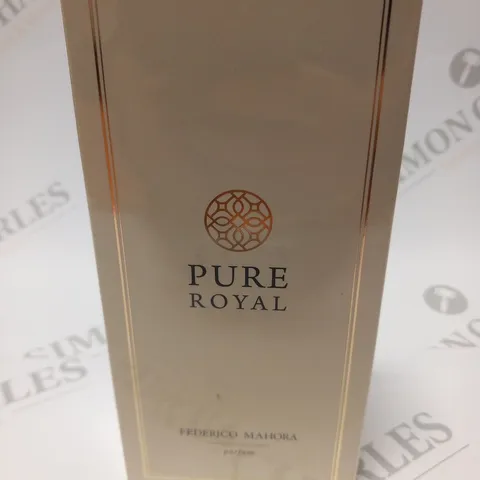 BOXED AND SEALED PURE ROYAL FEDERICO MAHORA PARFUM 50ML