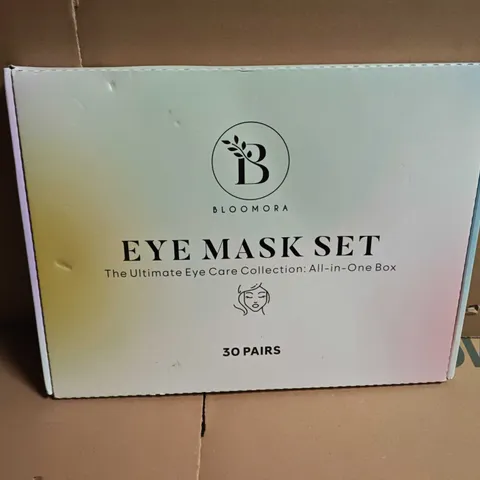 SEALED BLOOMORA EYE MASK SET – ALL-IN-ONE BOX, 30 PAIRS