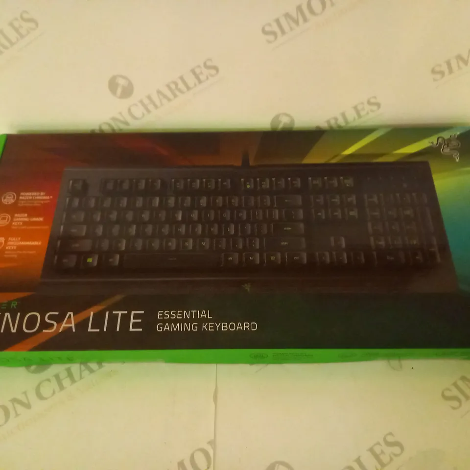 BRAND NEW BOXED RAZER CYNOSA LITE ESSENTIAL GAMING KEYBOARD