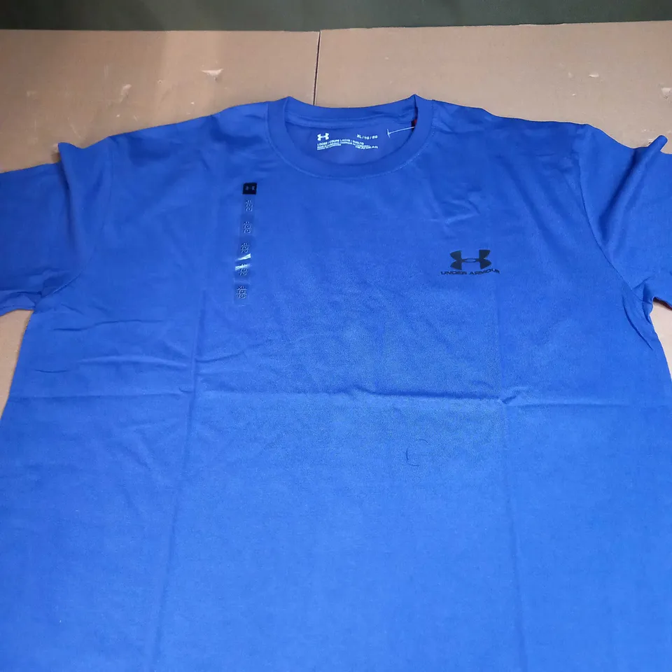 MENS UNDER ARMOUR LOGO T-SHIRT SIZE XL