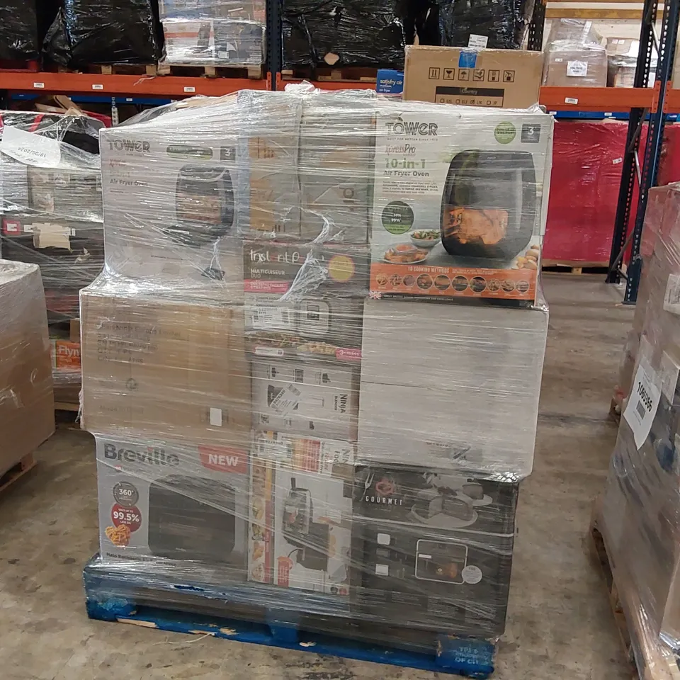 PALLET OF APPROXIMATELY 27 UNPROCESSED RAW RETURN HOUSEHOLD AND ELECTRICAL GOODS TO INCLUDE;