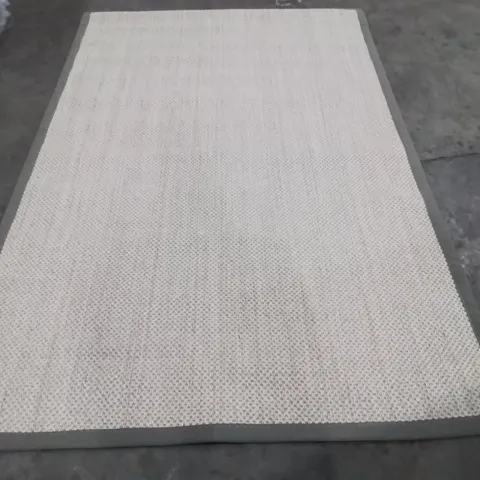 TORBIN MACHIN WOVEN NATURAL AREA RUG //152×245CM