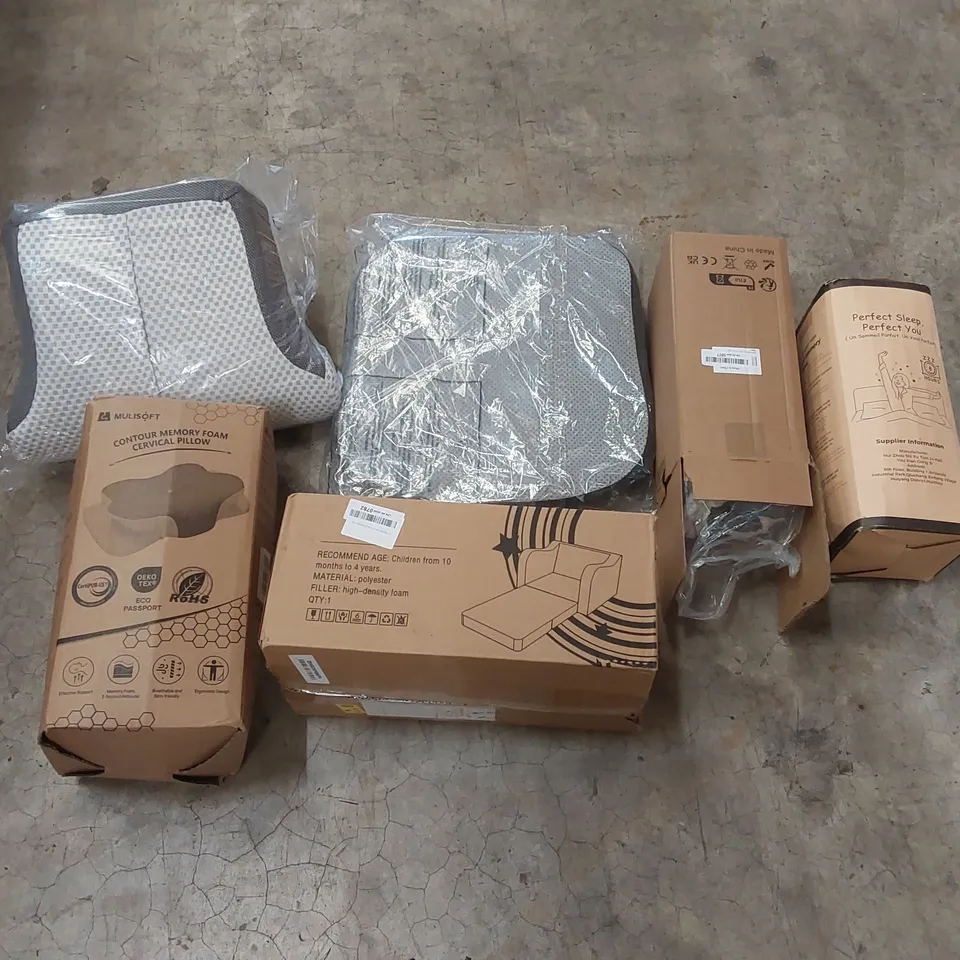 PALLET CONTAINING A VERY LARGE QUANTITY OF ASSORTED PILLOWS AND RELATED BEDDING/COMFORT PRODUCTS ECT